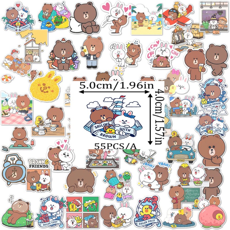 LINE FRIENDS Brown Cony Sally  - Luggage Cover Protector recension och pris